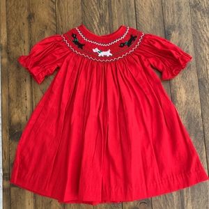 Red Corduroy Dress